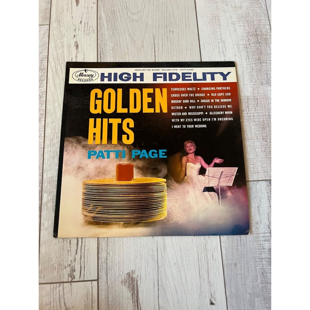 Patti Page "Golden Hits" Vinyl Record MC-20495 Vintage Album